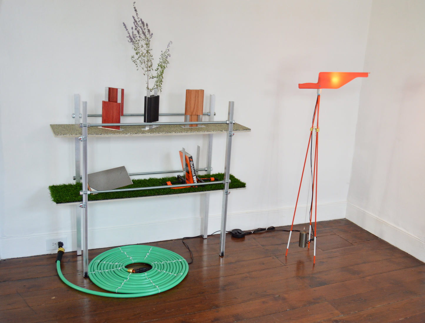 Deadweight Tripod Lamp by David Weeks