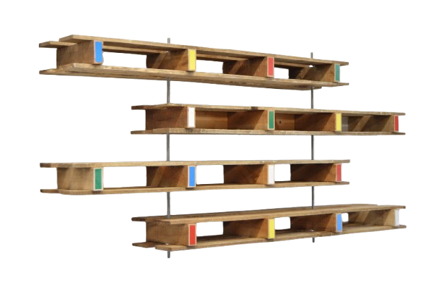 Pallet Shelving by Huy Bui