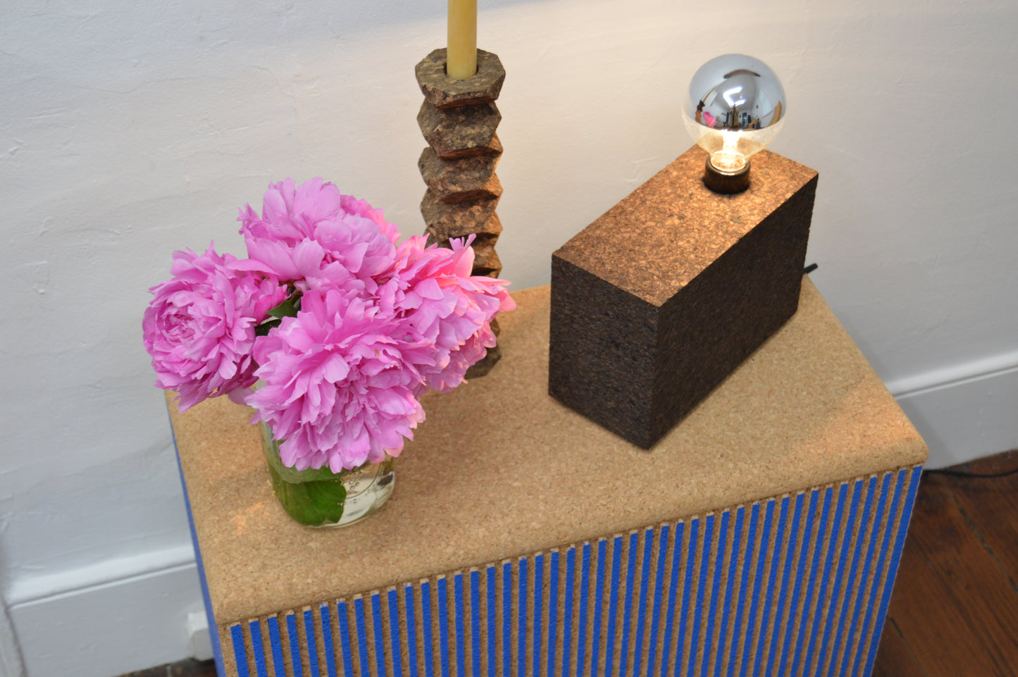 Cork Lamps by Daniel Michalik