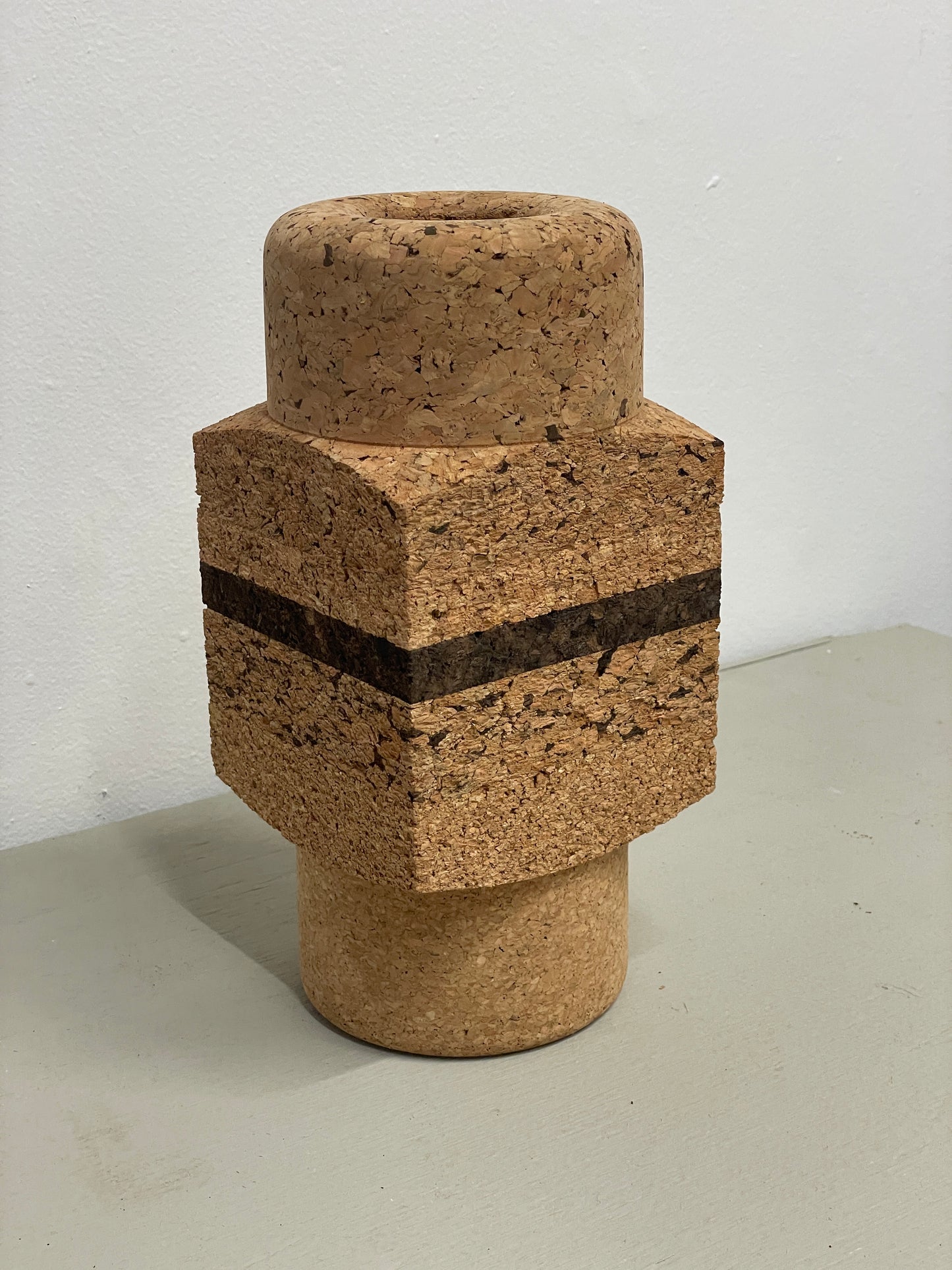 Two Tone Cork Vases by Daniel Michalik
