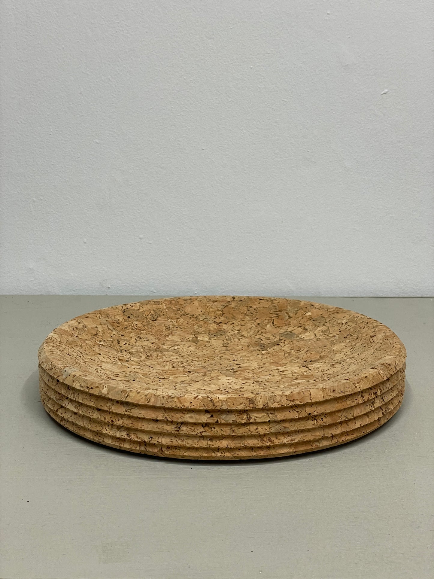 Ridged Cork Tray by Daniel Michalik