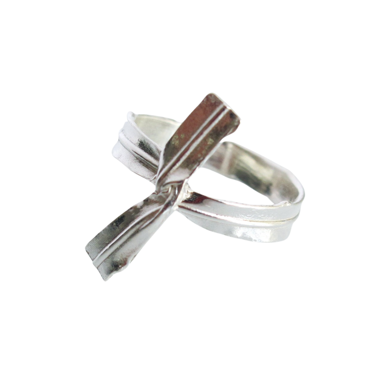 Sterling Twist Tie Ring by E for Effort