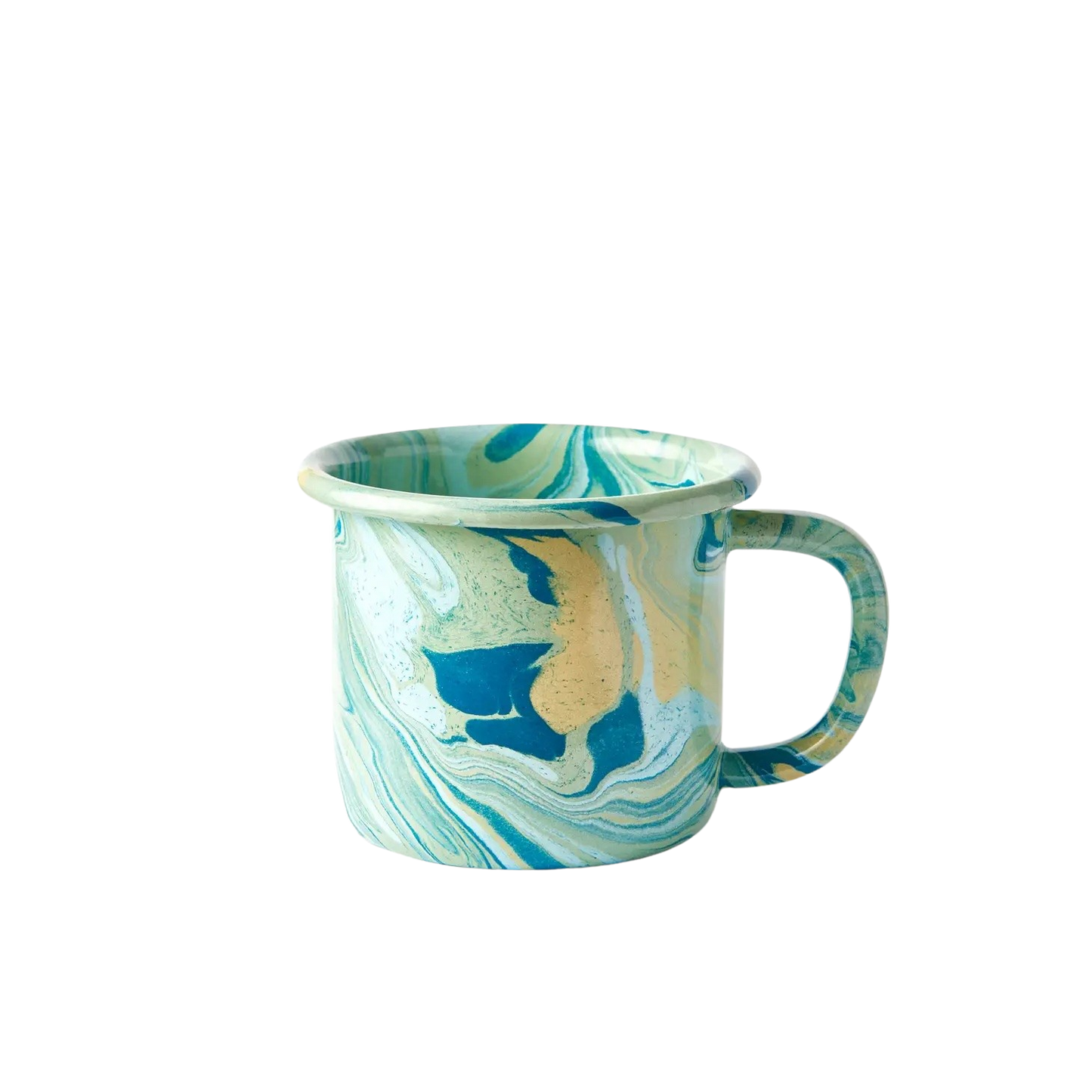 swirl enamel mug 12 oz.