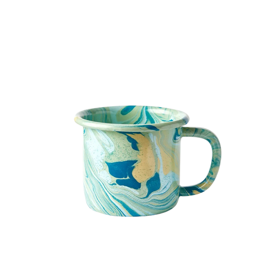 swirl enamel mug 12 oz.