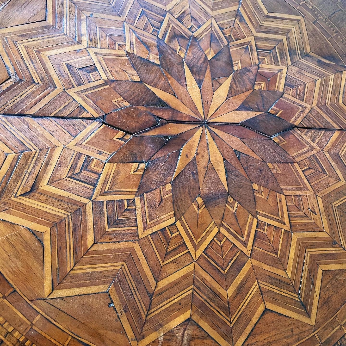 IN STORE: Antique Tilt Top Table