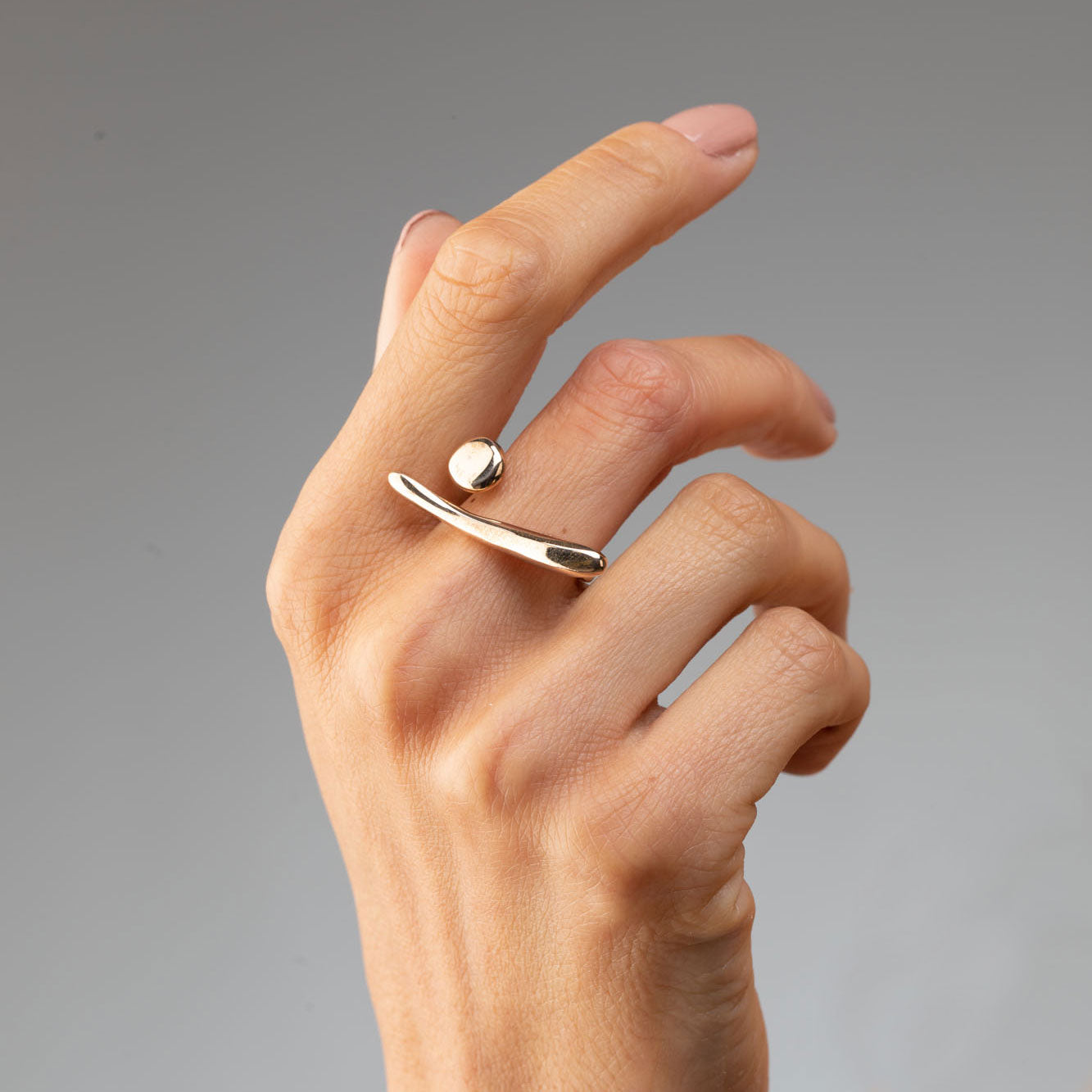 TIPO BEN ring by Monica Castiglioni