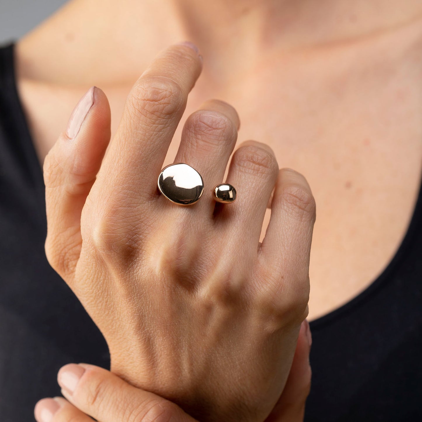 SPATUSCE ring by Monica Castiglioni