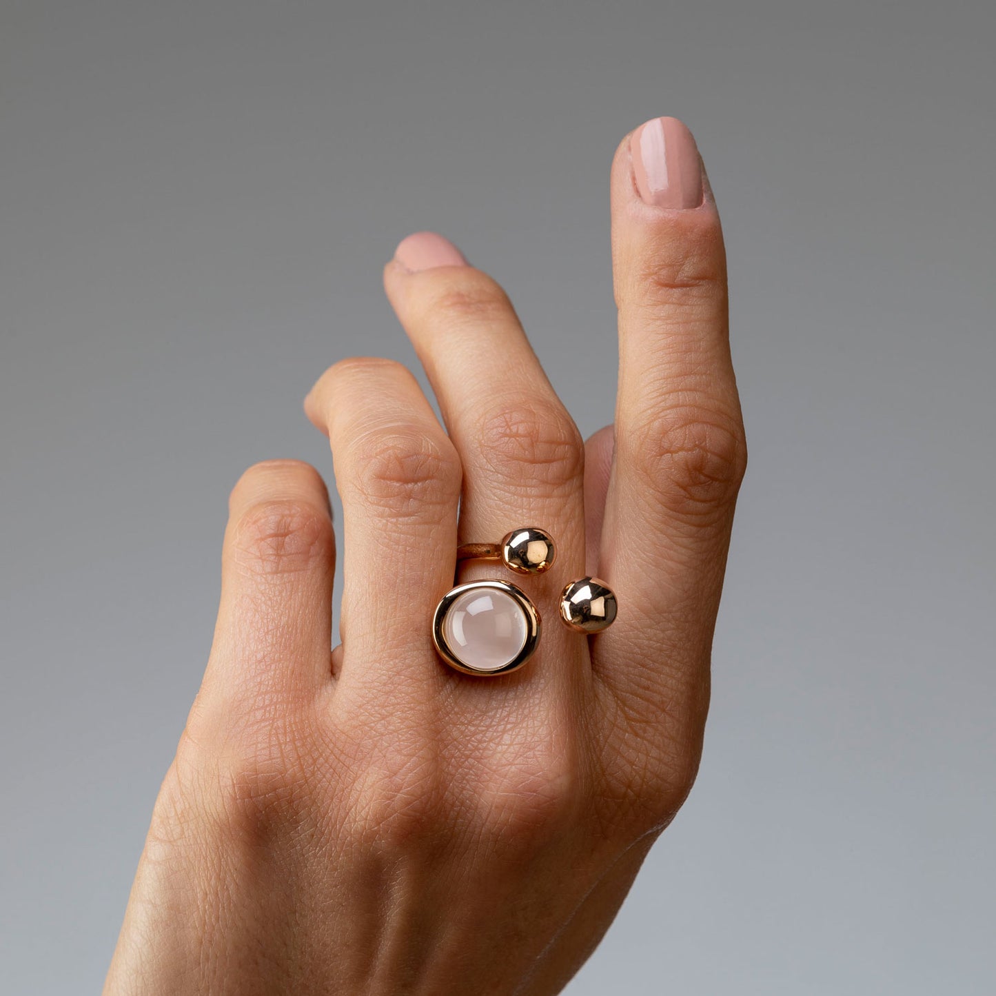 TOPOLINO STONE ring by Monica Castiglioni