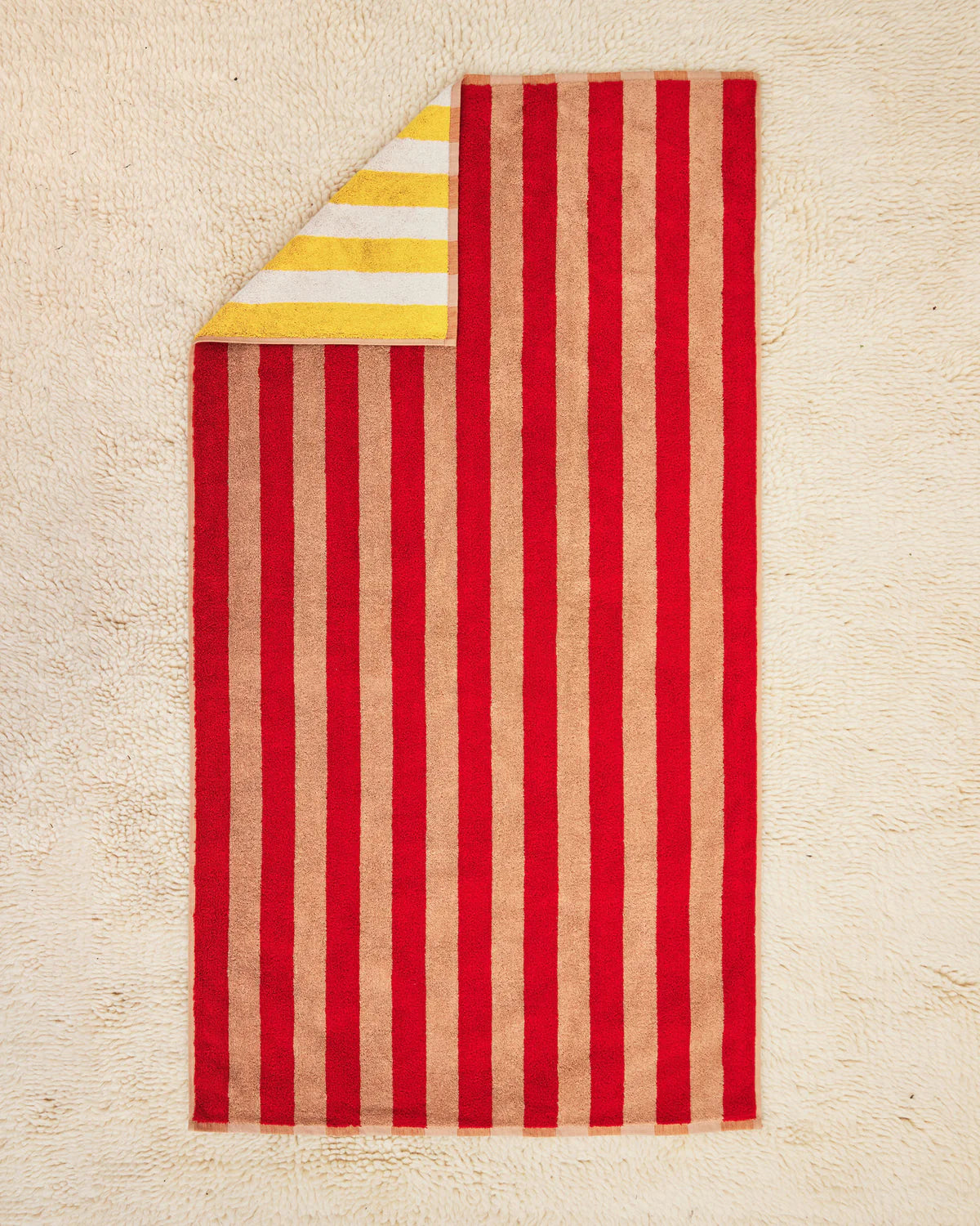 Desert Stripe Bath Towel by Dusen Dusen