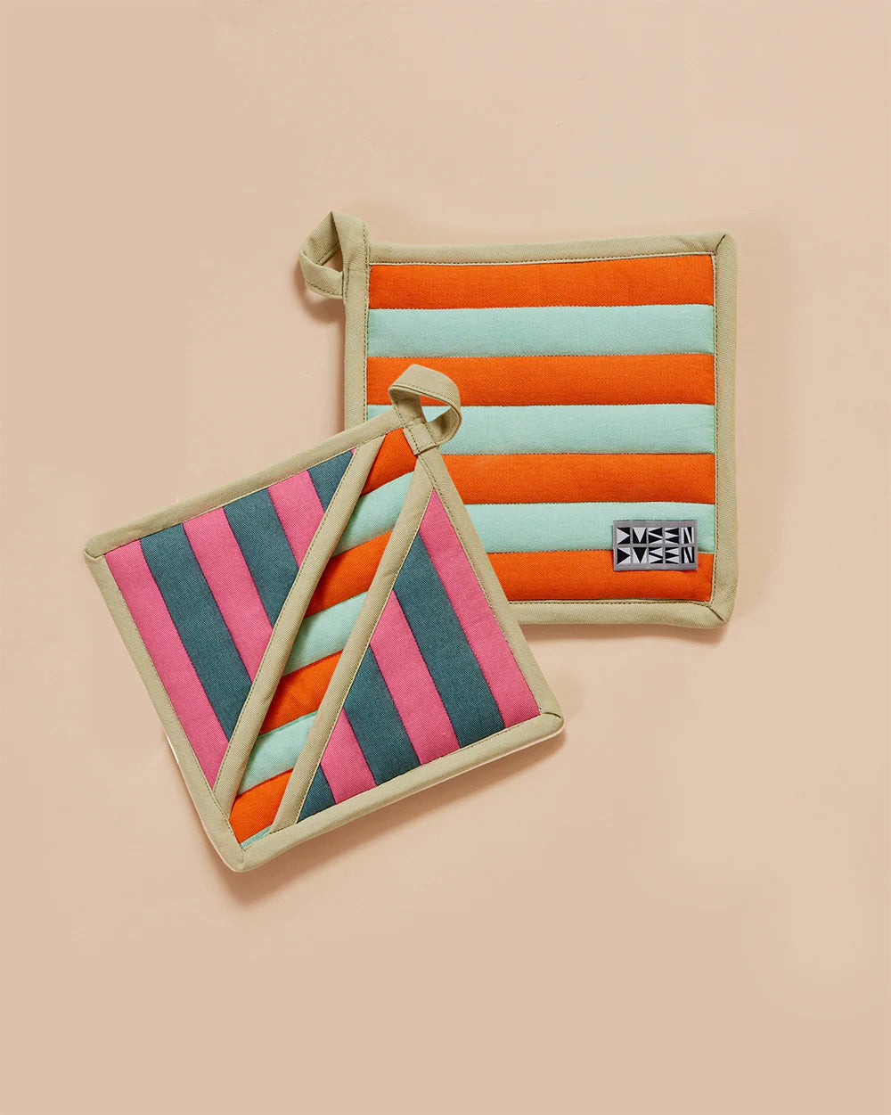 Striped Pot Holder by Dusen Dusen