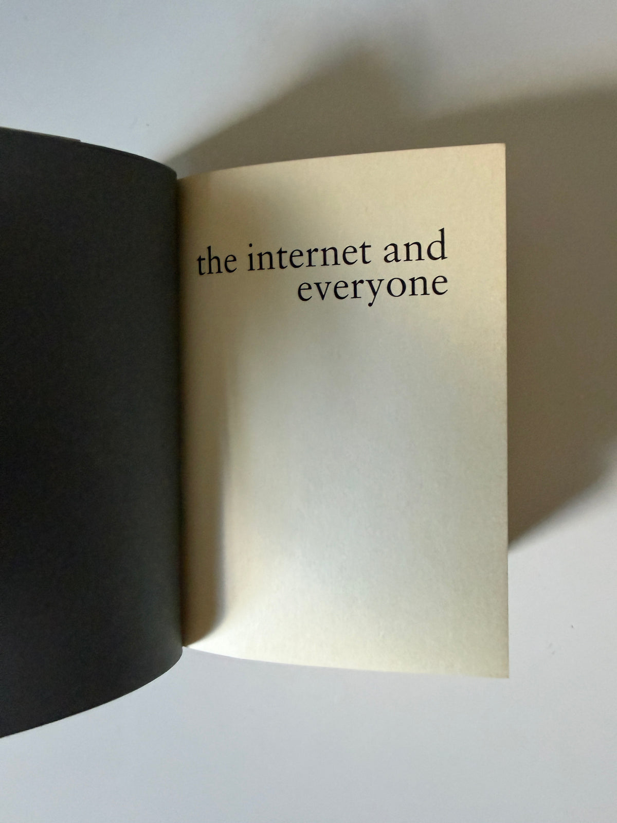 The Internet and Everyone, John Chris Jones