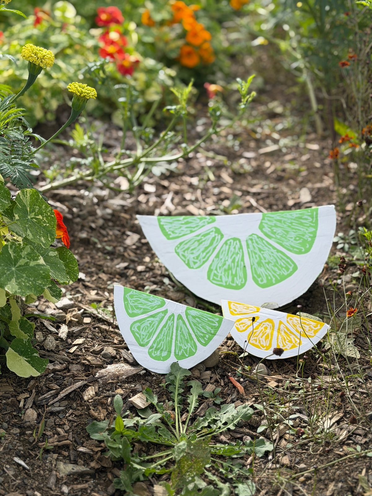 Folk Art Fruit by Sam Merritt