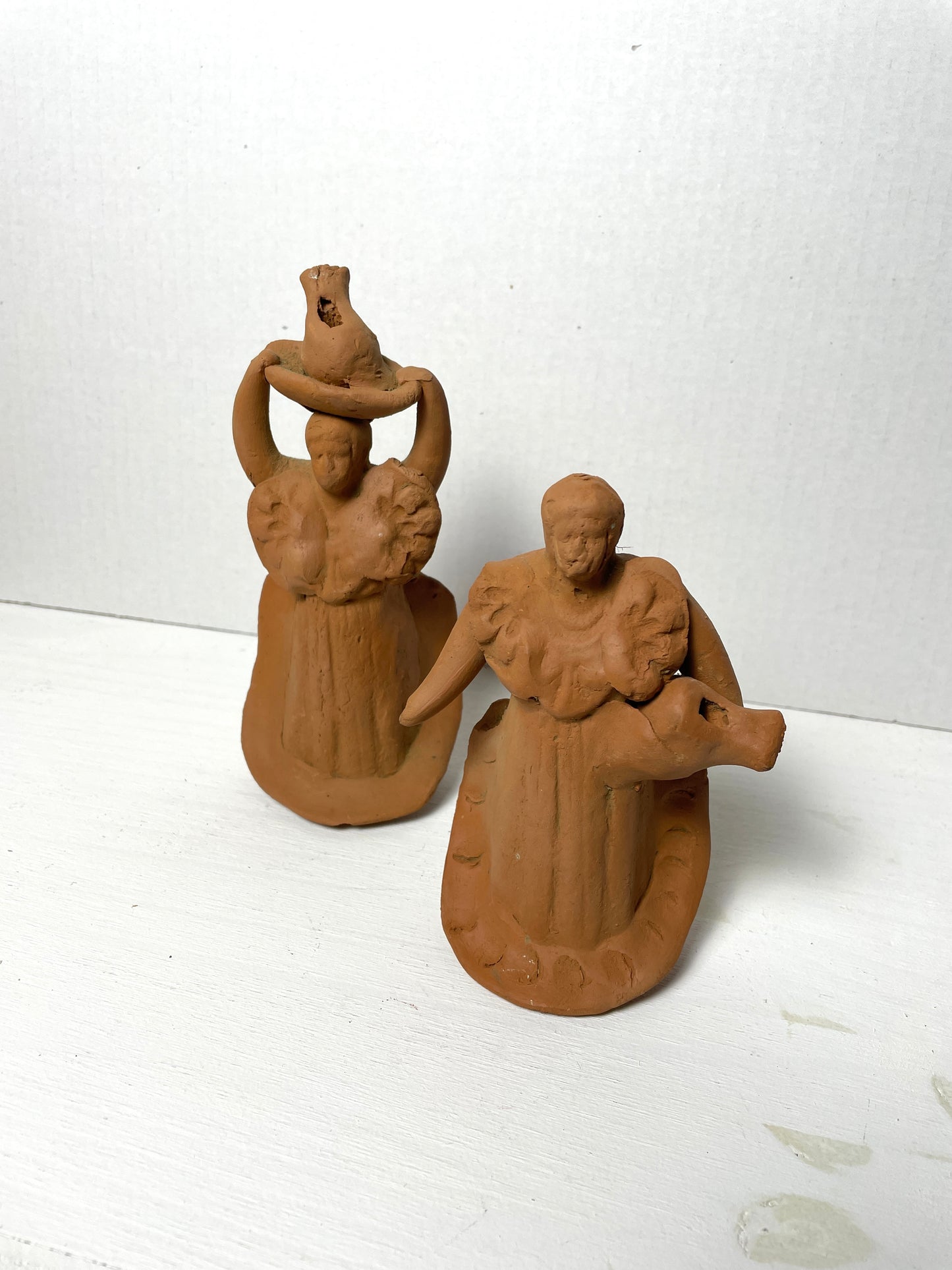 Mexican Clay Ladies Pair