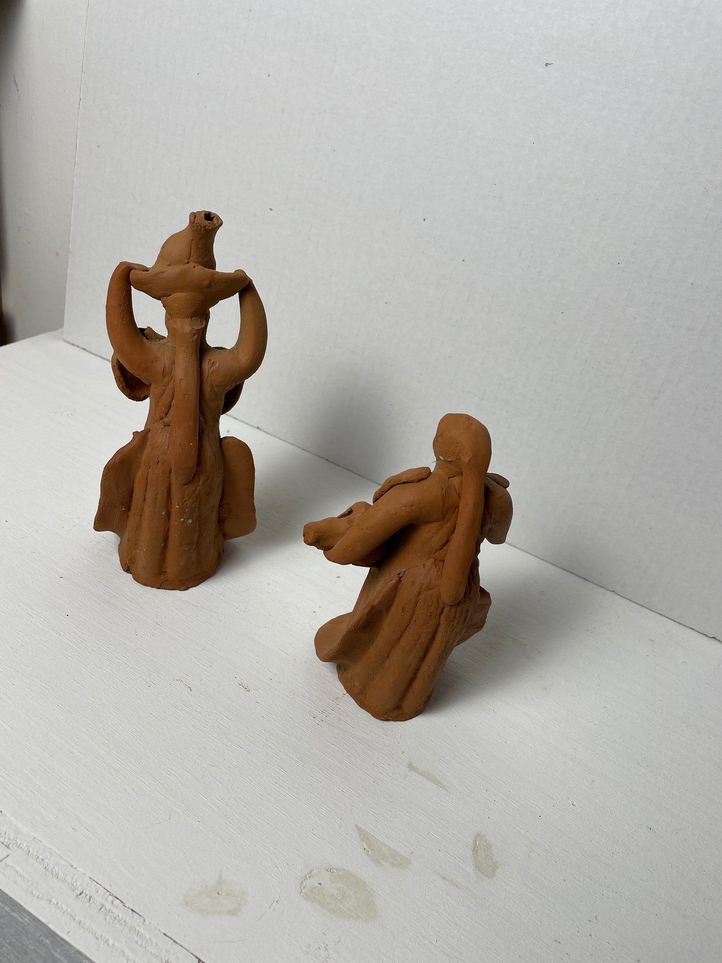 Mexican Clay Ladies Pair