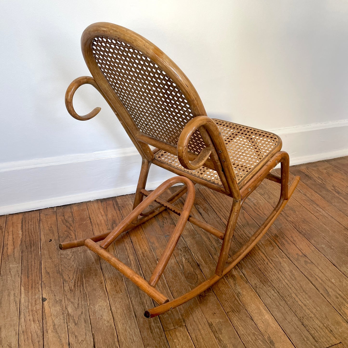 Children's Thonet-Style Rocking Chair