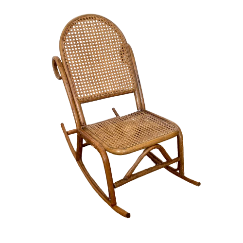 Children's Thonet-Style Rocking Chair