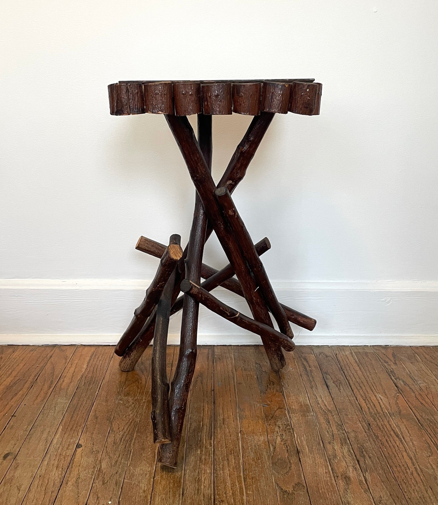 Adirondack Twig Side Table