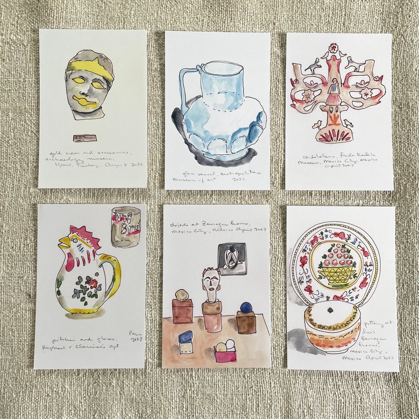 Postcard Set by Alison Owen