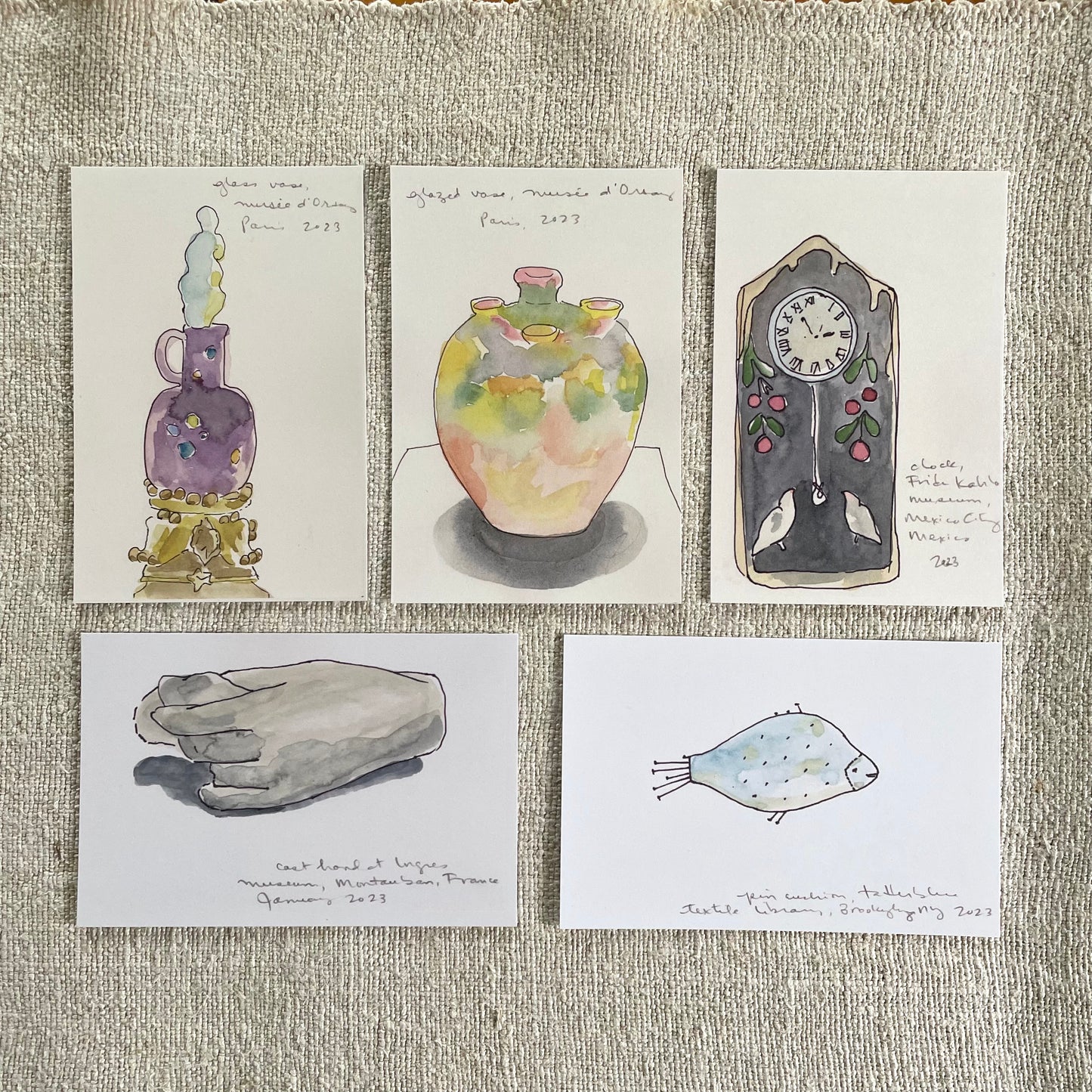 Postcard Set by Alison Owen