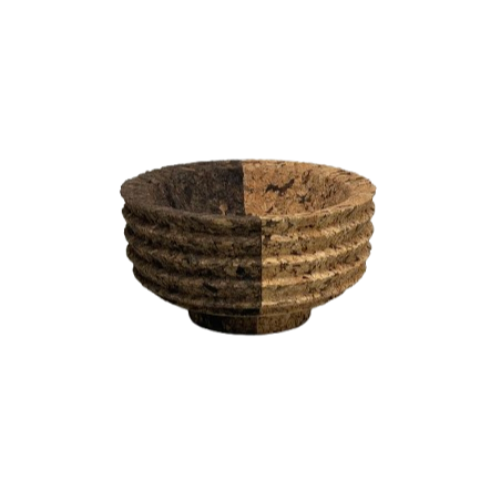 Two Tone Cork Bowl by Daniel Michalik