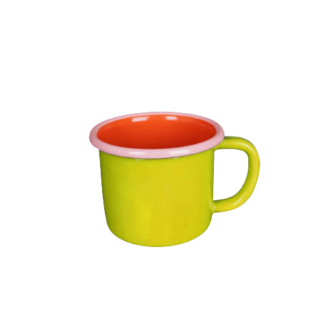 colorama enamel mug 12oz