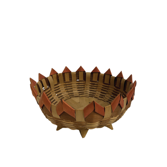 Ho-Chunk Black Ash Splint Basket