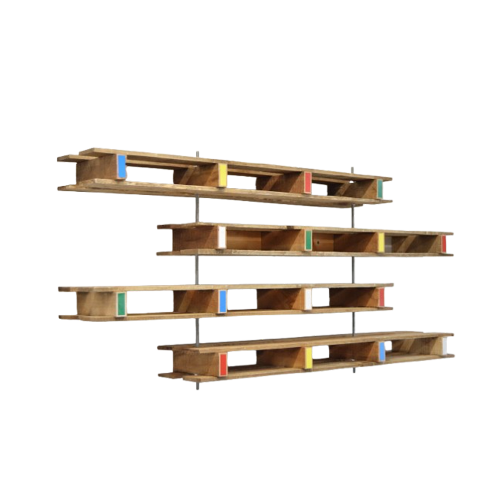 Pallet Shelving by Huy Bui
