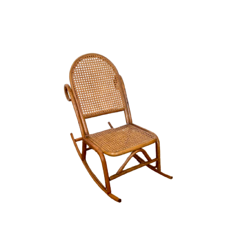 Children's Thonet-Style Rocking Chair