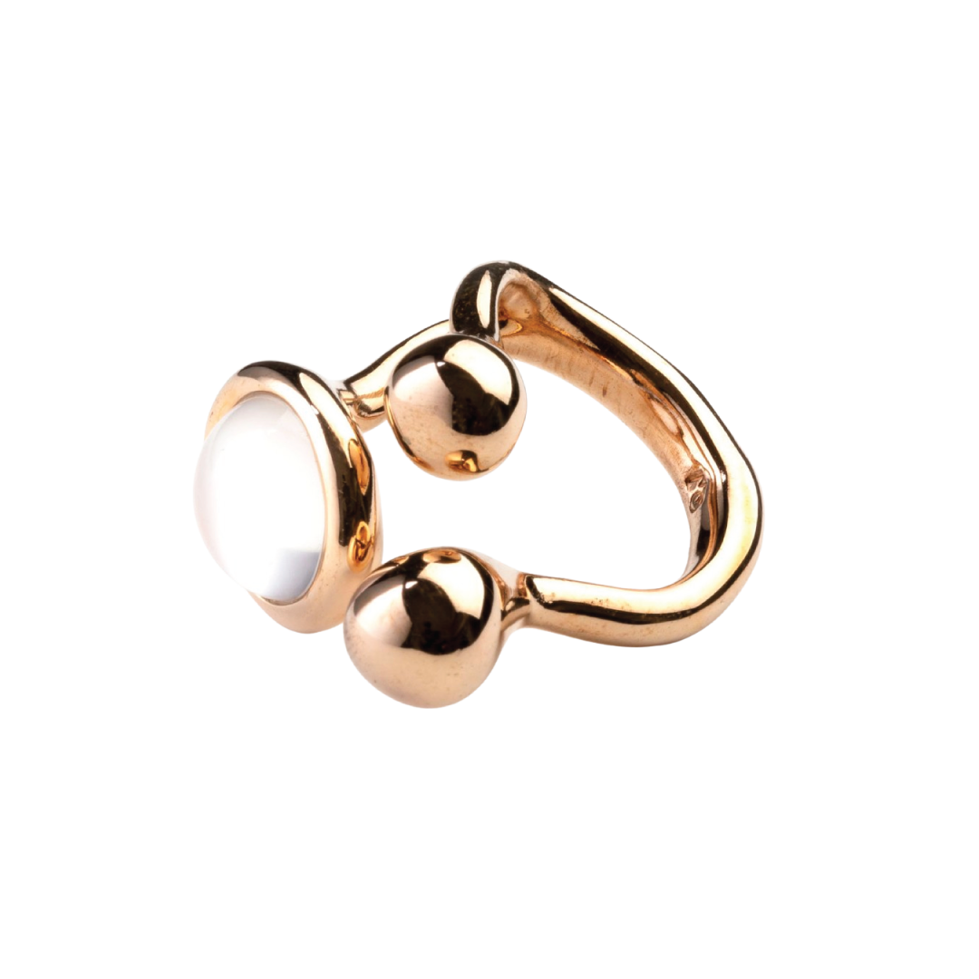 TOPOLINO STONE ring by Monica Castiglioni